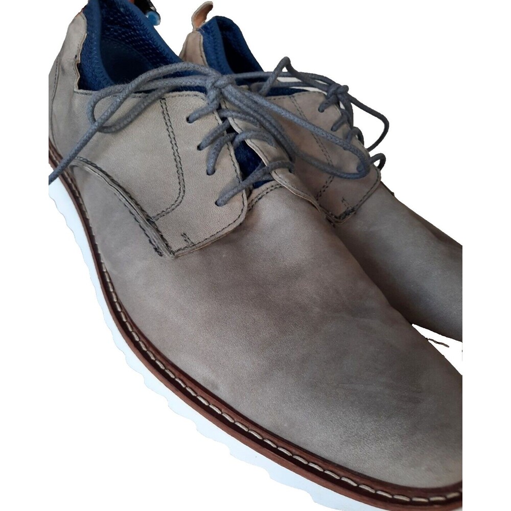 J. Murphy by JOHNSTON & MURPHY Sz 13 Duncan Plain Toe Leather Upper Lightweight